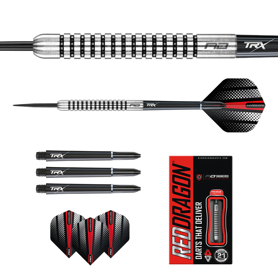 Red Dragon Flightmasters Fury 1 80% Tungsten Steel Tip Darts