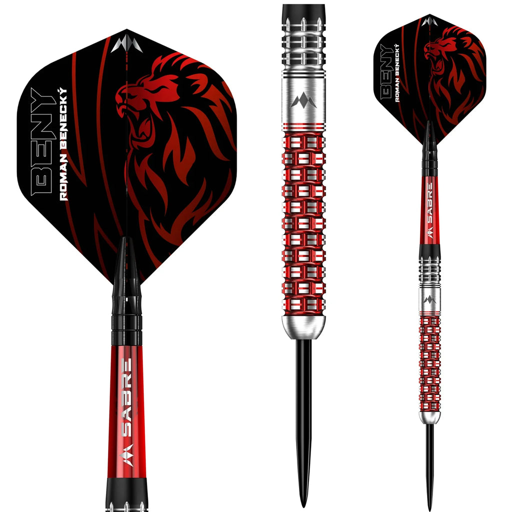 Mission Roman Benecky 90% Tungsten Steel Tip Darts