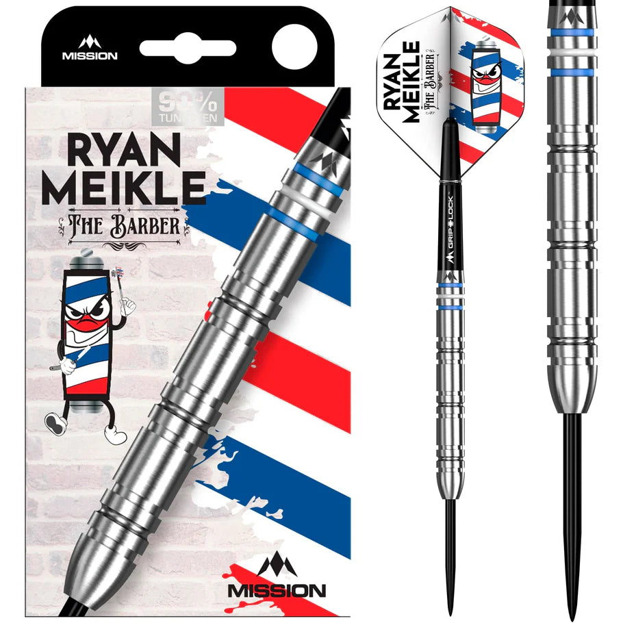 Mission Ryan Meikle 90% Tungsten Steel Tip Darts
