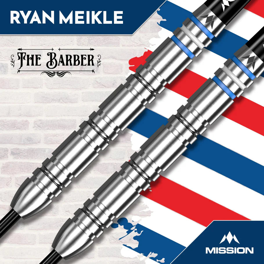 Mission Ryan Meikle 90% Tungsten Steel Tip Darts