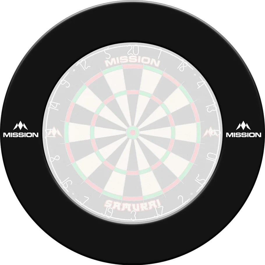 Mission Dartboard Surround - Pro Heavy Duty - With Logo