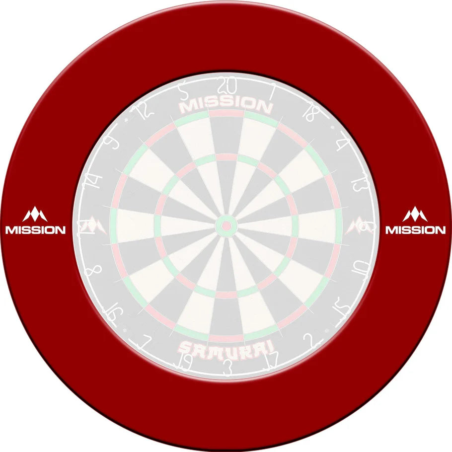 Mission Dartboard Surround - Pro Heavy Duty - With Logo