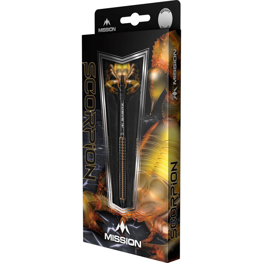 Mission Scorpion 90% Tungsten Steel Tip Darts