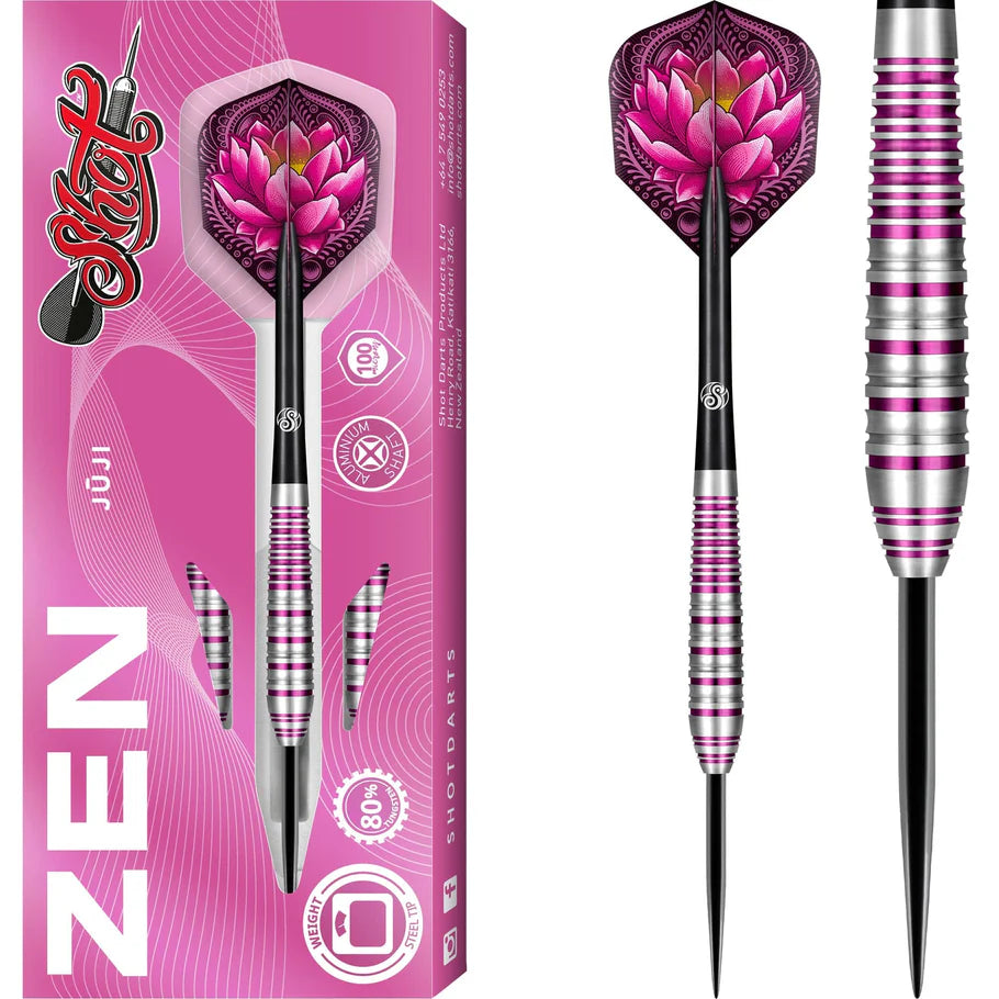 Shot Zen Series Juju Steel Tip Tungsten Darts