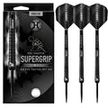 Harrows Super Grip Black 90% Tungsten Steel Tip Darts