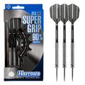 Harrows Super Grip Silver 90% Tungsten Steel Tip Darts