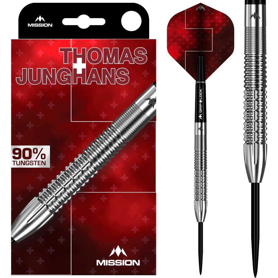 Mission Thomas Junghans 90% Tungsten Steel Tip Darts