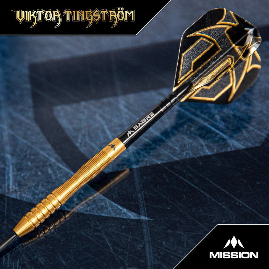 Mission Viktor Tingstrom 90% Tungsten Steel Tip Darts
