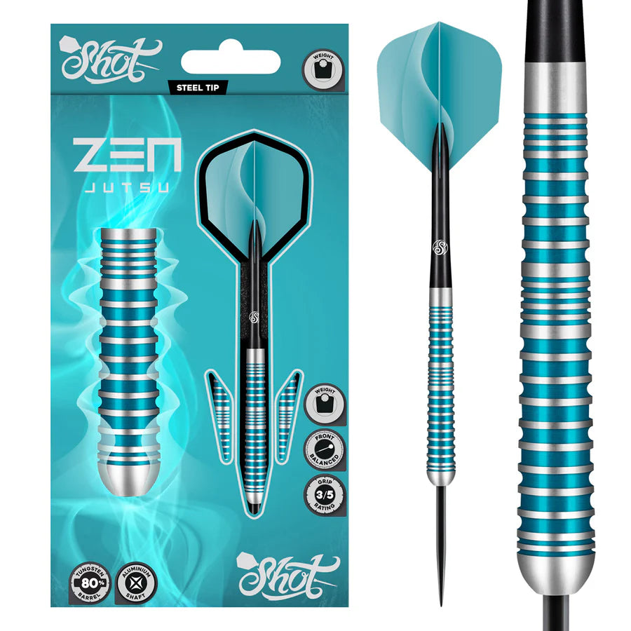 Shot Zen Jutsu 80% Tungsten Steel Tip Darts