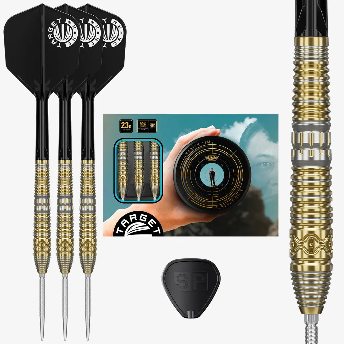 Target Japan Prime Series Hot Shot G2 SP Steel Tip Darts