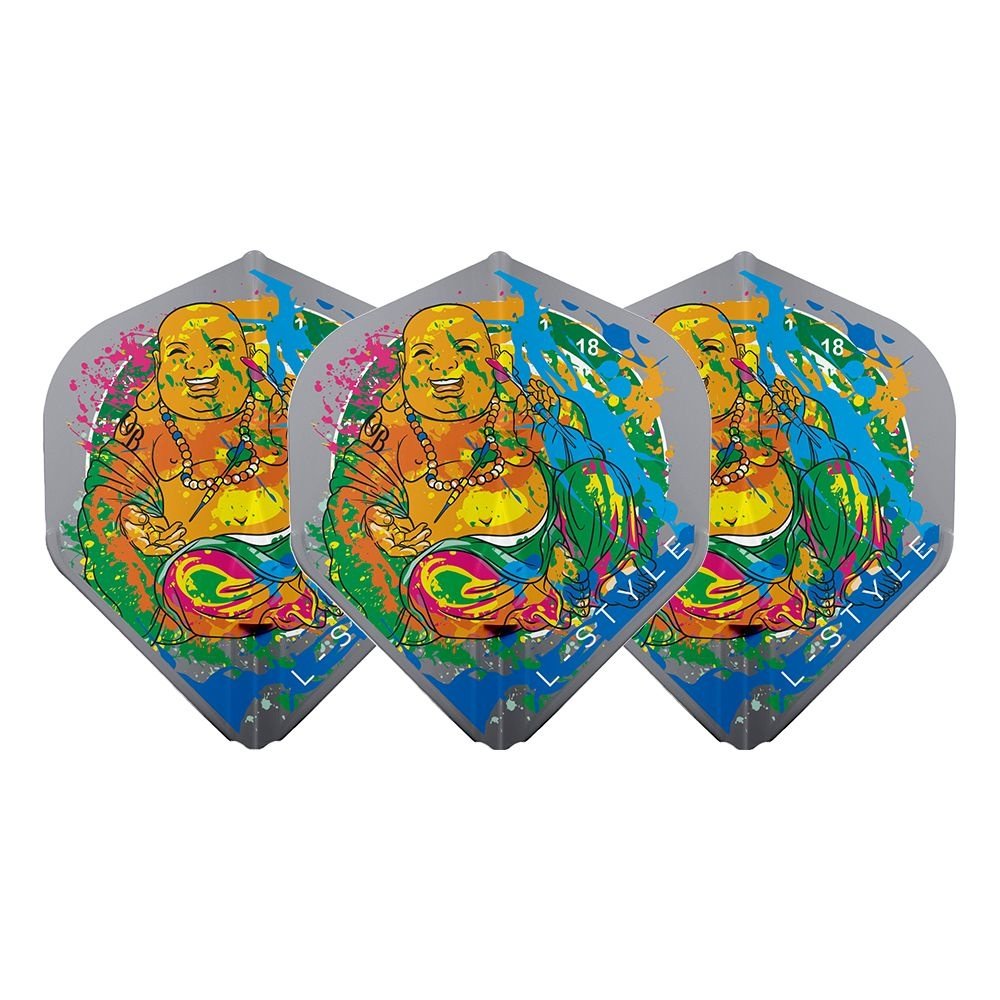 L-Style Champagne EZ L1 Standard Maria O Brien V2 Grey - Dart Flights