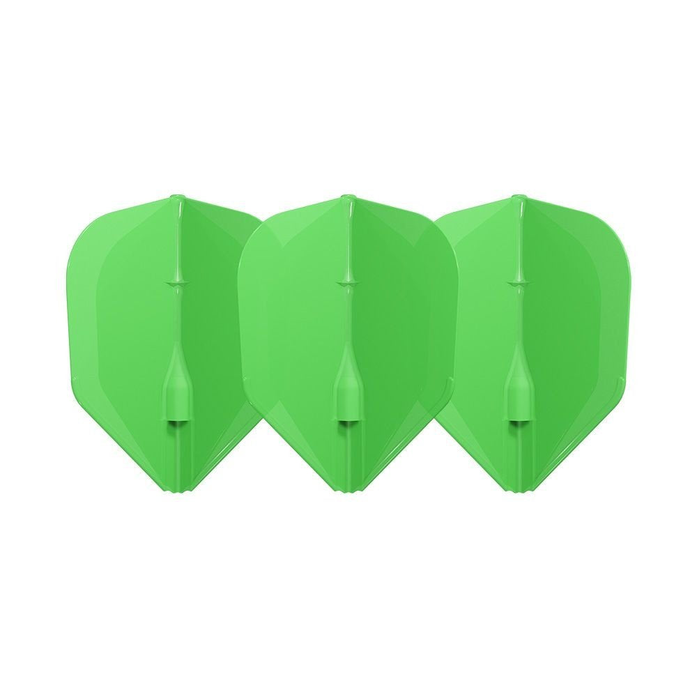 L-Style L3 EZ Neon Green - Integrated Champagne Ring - Dart Flights