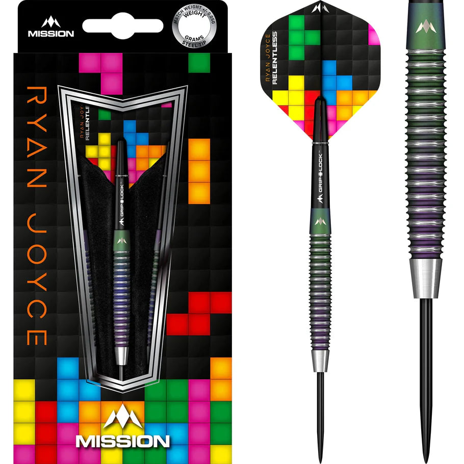 Mission Ryan Joyce 95% Tungsten Steel Tip Darts
