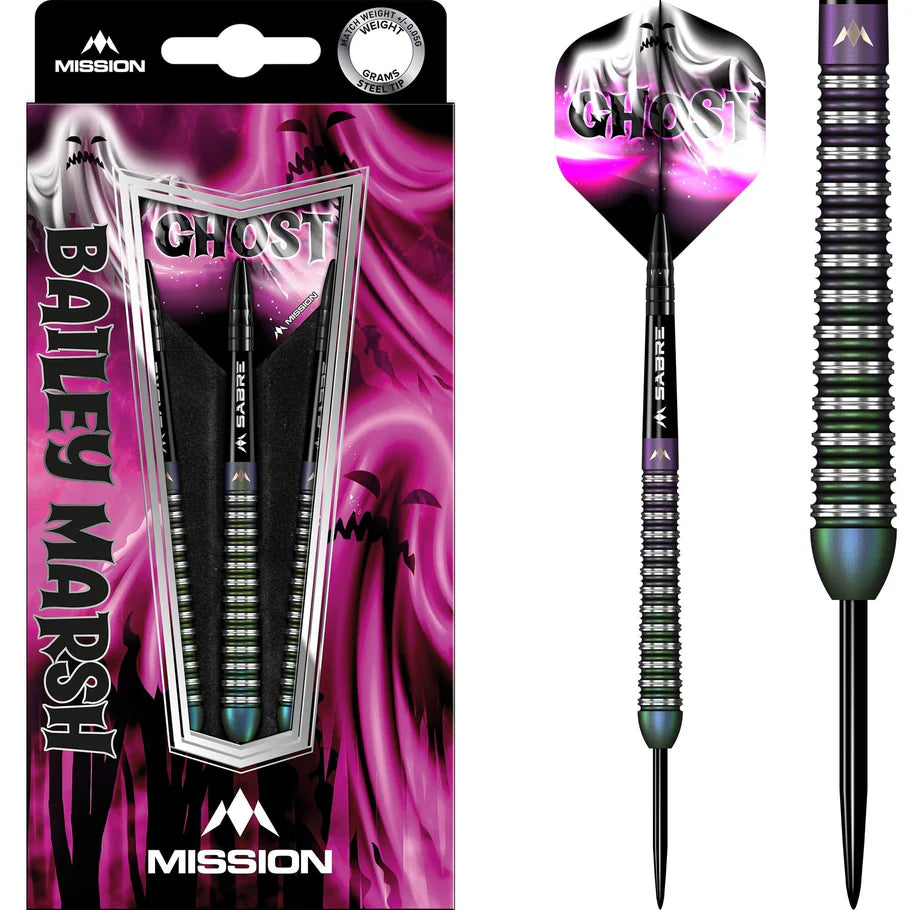 Mission Bailey Marsh 90% Tungsten Steel Tip Darts