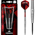 Mission Cam Crabtree Natural 95% Tungsten Steel Tip Darts