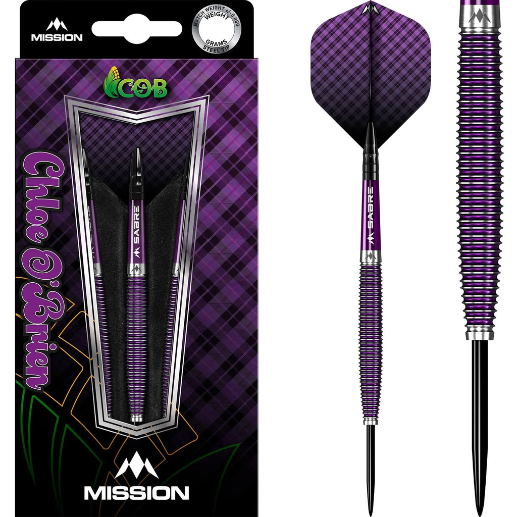 Mission Chloe O'Brien 95% Tungsten Steel Tip Darts