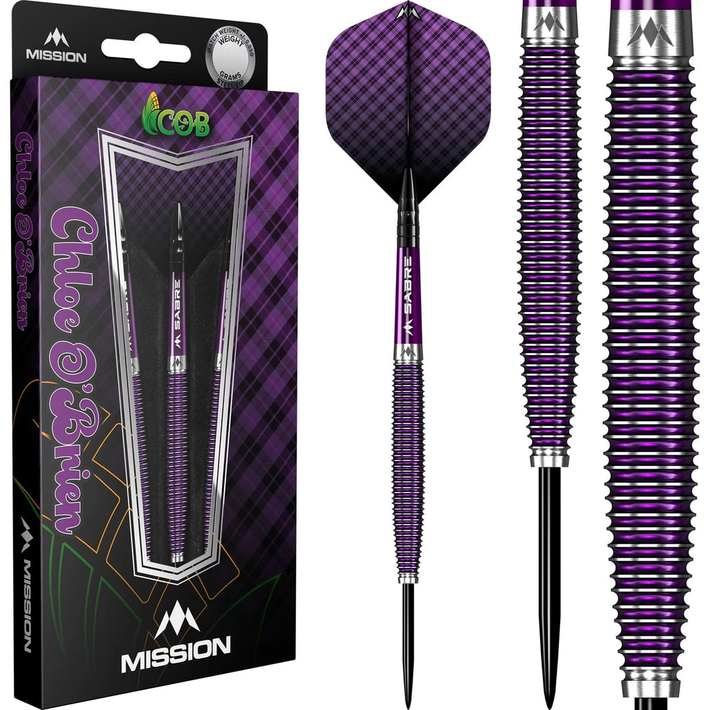 Mission Chloe O'Brien 95% Tungsten Steel Tip Darts