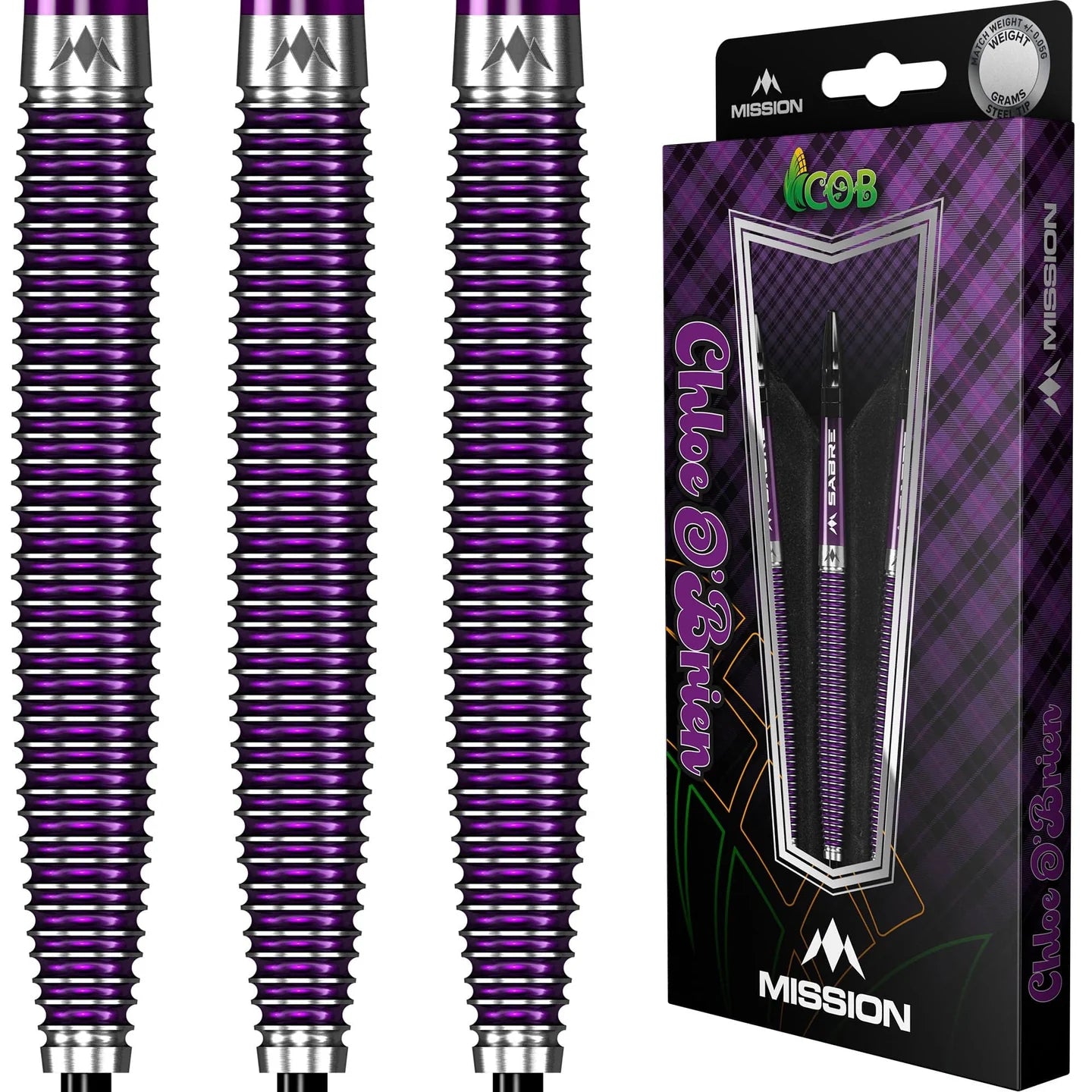 Mission Chloe O'Brien 95% Tungsten Steel Tip Darts