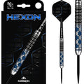 Mission Hexon 90% Tungsten Steel Tip Darts Blue PVD