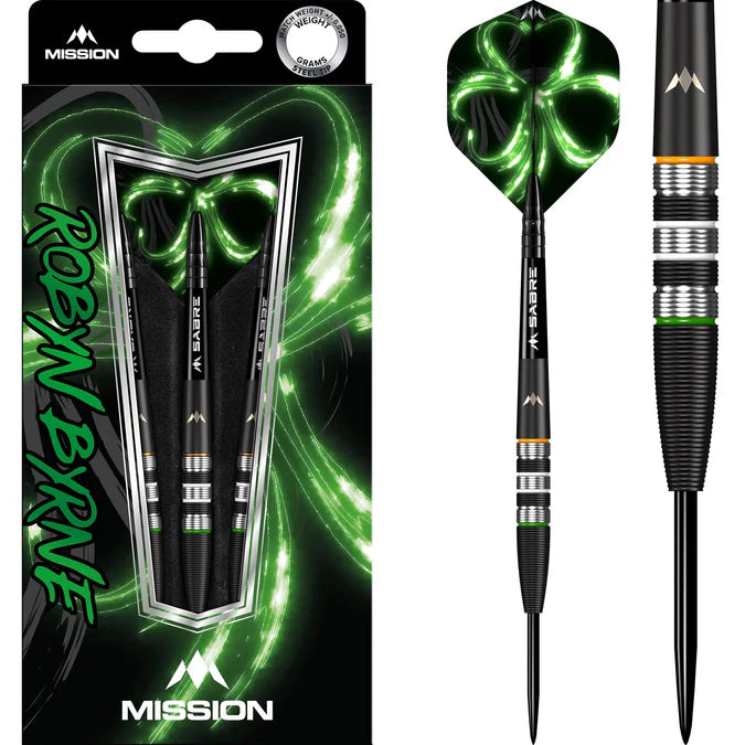 Mission Robyn Byrne 90% Tungsten Steel Tip Darts