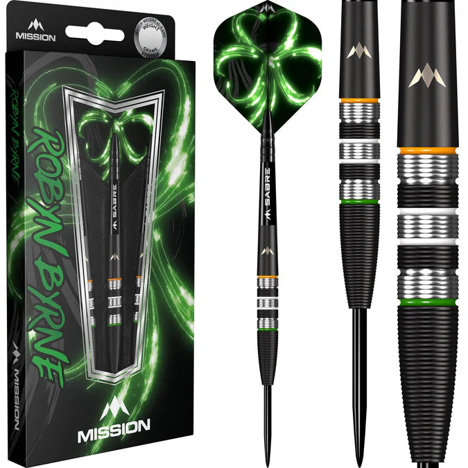 Mission Robyn Byrne 90% Tungsten Steel Tip Darts