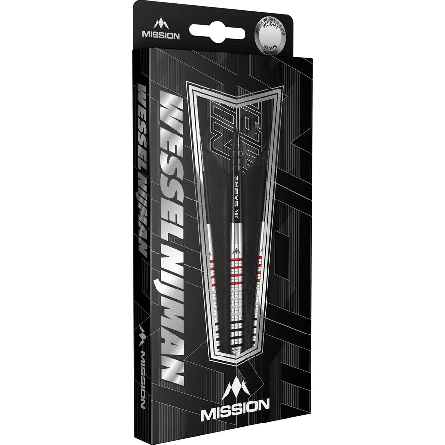 Mission Wessel Nijman 95% Tungsten Steel Tip Darts