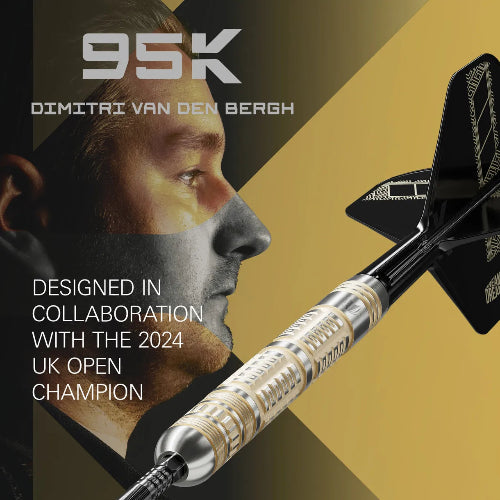 Target Dimitri Van den Bergh 95K Steel Tip Darts