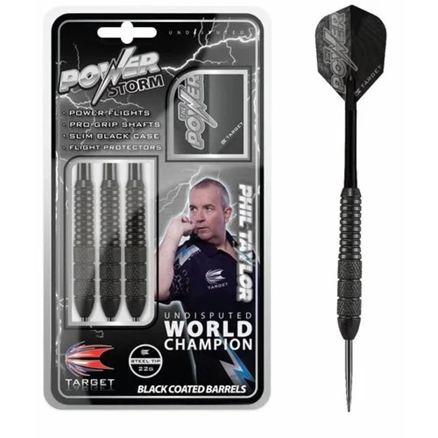Phil Taylor Power Storm Steel Tip Brass Darts
