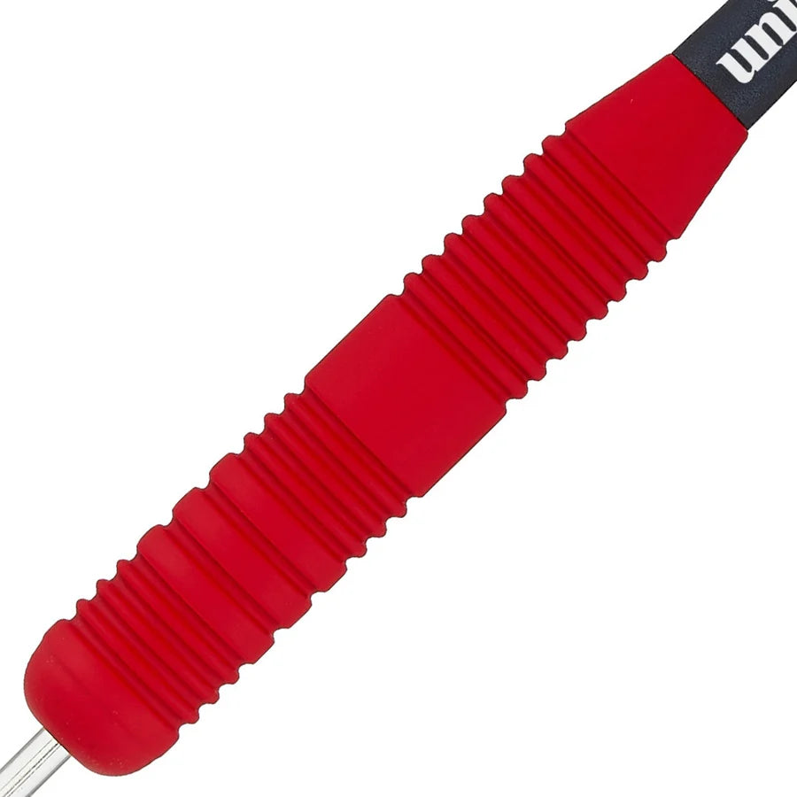 Unicorn Core Plus Red Rubberised Steel Tip Brass Darts