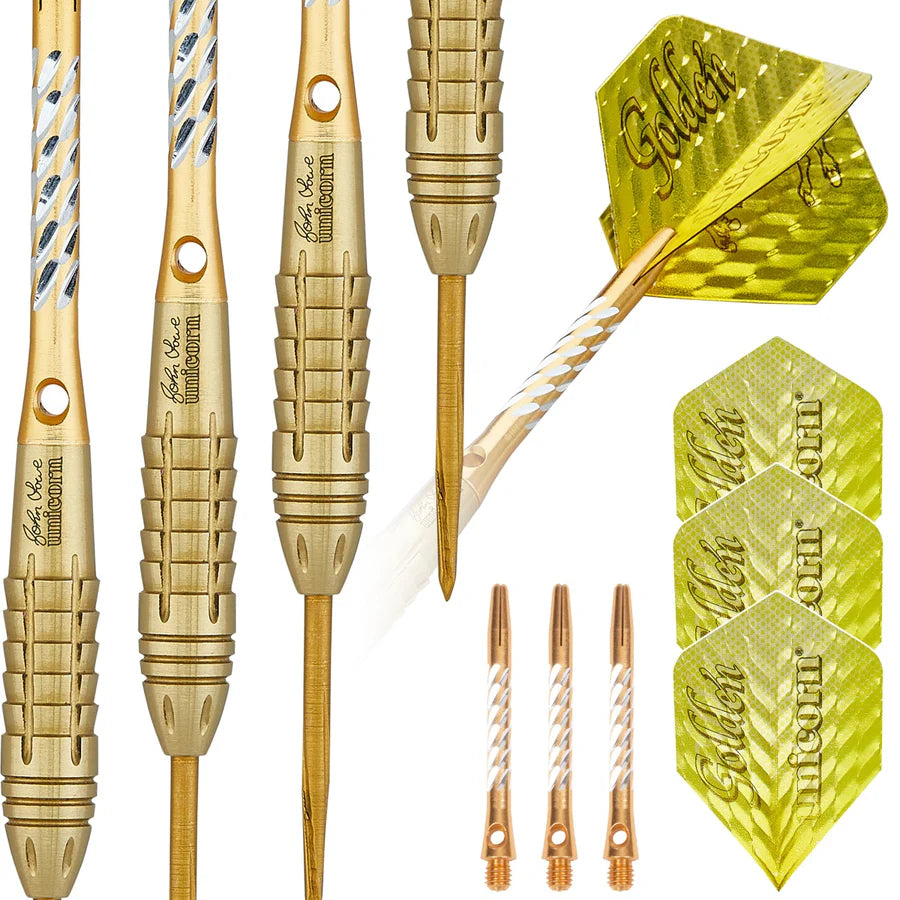 Unicorn John Lowe Phase 3 World Champion 90% Tungsten Steel Tip Darts